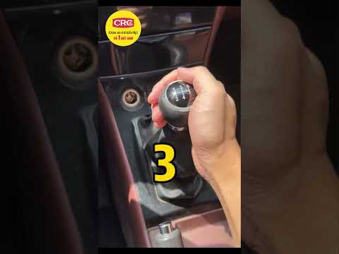 Bắt đầu chạy xe số sàn đúng cách