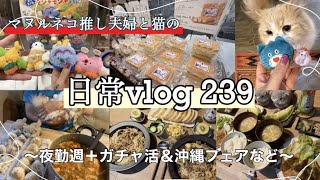 《休日&日常vlog》vo.239⭐︎週末ガチャ活＆沖縄フェアなど