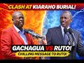 Gachagua Hijacks Kiaraho Burial — Sends Chilling Message to Ruto!