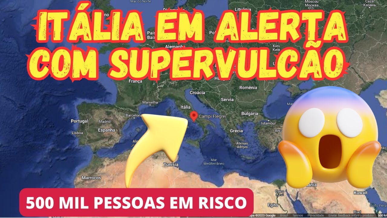 🔴SUPERVULCÃO MAIS PERIGOSO DA EUROPA, PODE ESTAR ACORDANDO E DEIXA ITÁLIA EM ALERTA MÁXIMO| VULCÃO