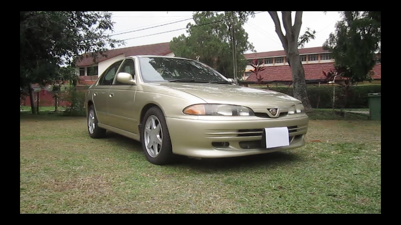 2002 Proton Perdana V6 Start-Up, Full Vehicle Tour and Quick Drive