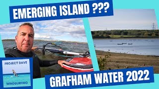 Emerging island at Grafham Water &amp; the changing water levels of 2022 - a short film