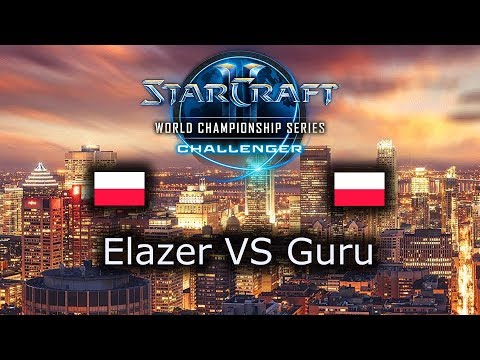 Elazer VS Guru - ZvZ - EU Qualifier For WCS Challenger Season 3 - polski komentarz