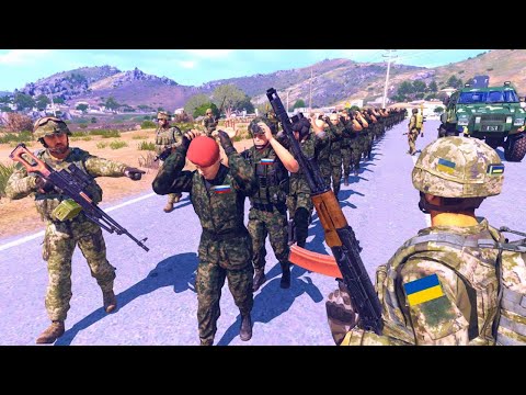 GREAT VICTORY❗ Russian Soldiers Captured After Their Outpost Taken by Ukraine - ArmA 3 Milsim