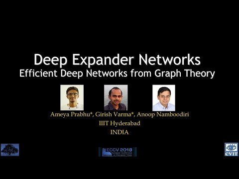 Deep Expander Networks: Efficient Deep Networks from Graph Theory