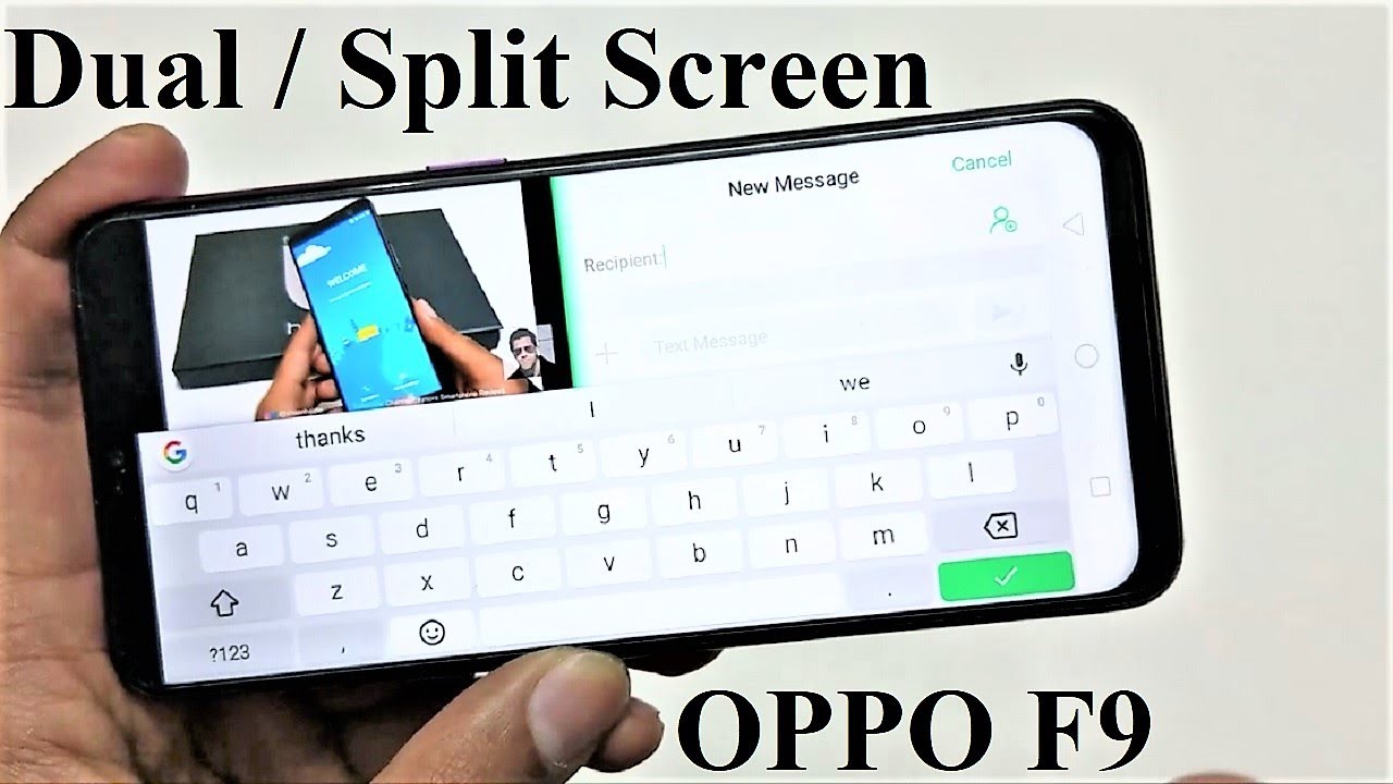 How to Use Split Screen / Dual Windows on OPPO F9, R17, R17 Pro etc (Four Methods)