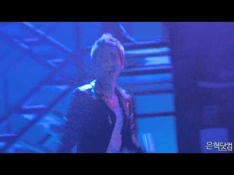 120115 FAME 6시공연 불 꺼진 뒤 Eunhyuki