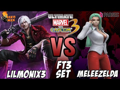 UMVC3 Parsec FT3 Set - lilmonix3 VS MeleeZelda