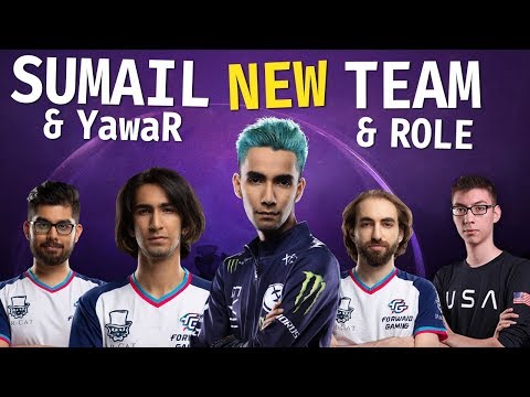 SUMAIL New Role - Safe Lane! New Team vs Infamous! Player Perspective, Sumail's Faceless Void!