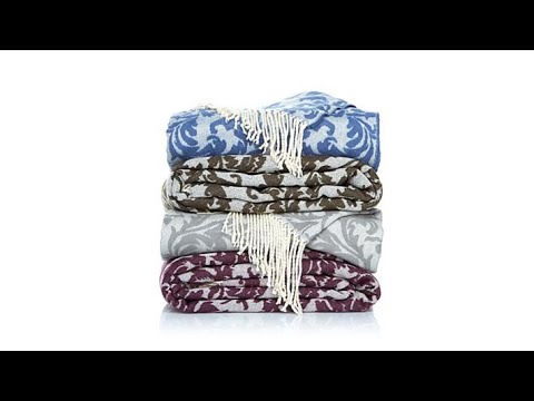 Highgate Manor Majestic Tassel Throw