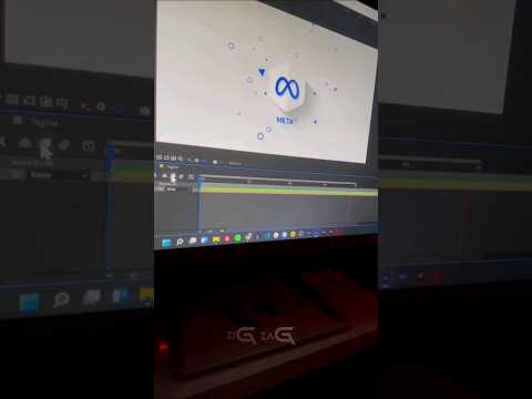 after effect  logo animation Meta logo design #1