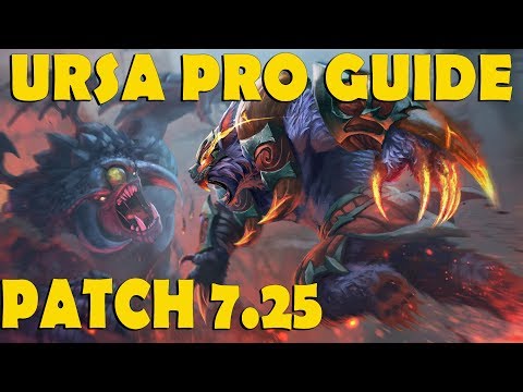 CARRY URSA - DOTA 2 PATCH 7.25 NEW META PRO GAMEPLAY - 24 KILLS IMMORTAL GAMEPLAY
