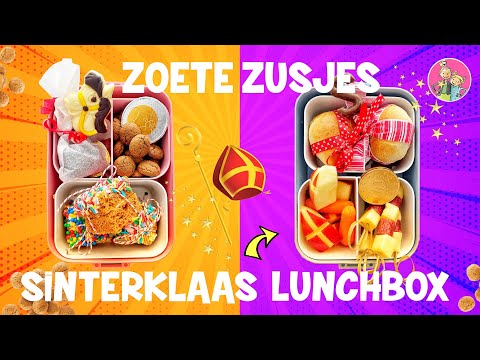 THE DELICIOUS SINTERKLAAS LUNCHBOX for SCHOOL [Fun Lunchbox Ideas for Kids] ♥DeZoeteZusjes♥