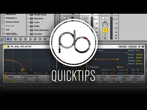 Ableton Live 9 QuickTip: Understanding Simpler's Filter