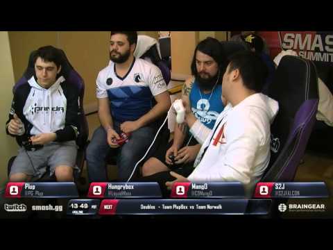 Hungrybox/Plup vs Mango/S2J - Doubles Upper Bracket - Smash Summit 2