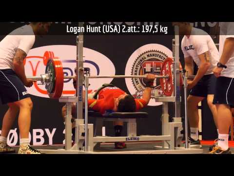 Sub-Juniors & Juniors Men's class: -93 kg - 2014 IPF World Benchpress Championships