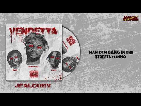 RawLL & Daniel Bliss - JEALOUSY (LYRIC VIDEO) ft Inart, Lil5ive