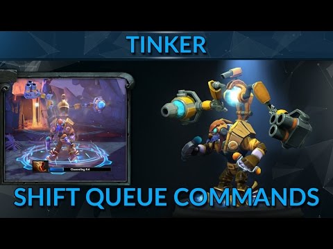 Shift Queue Commands for Tinker | Tinker Guide Mid | Dota 2 Pro Guide