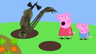 Download lagu Peppa Pig Found Siren Head Underground House | Horror Story mp3