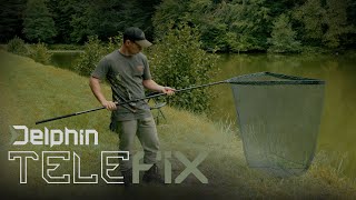 Podběrák Delphin TELEFIX C2G 1,8 m / 100 x 100 cm / 2 díly