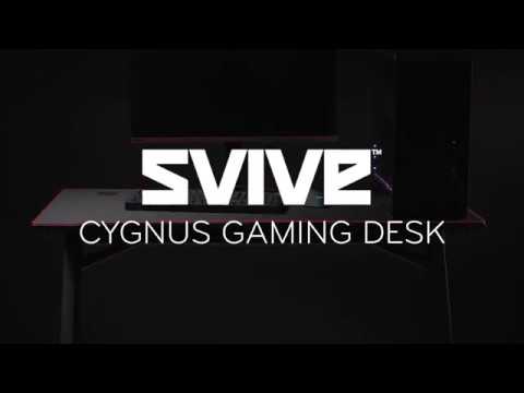 Svive visar Cygnus Gaming Desk — produktöversikt