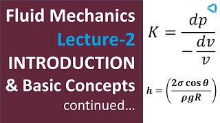 Fluid Mechanics-Lecture-2_Basic Concepts continued.....