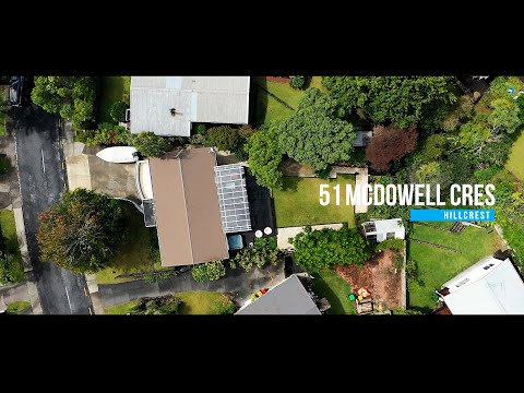 51 McDowell Crescent, Hillcrest, Auckland, 4房, 2浴, 独立别墅