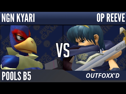 Outfoxx'd (Melee) - NGN Kyari (Falco) VS OP | Reeve (Marth) - Pools B5