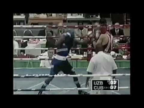 Lorenzo Aragón (CUB) vs. Sherzod Husanov (UZB) 2003 AIBA World Boxing Championships Final (69kg)