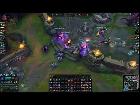 Stitch Kalista vs Tristana League of Legends Highlights part 17