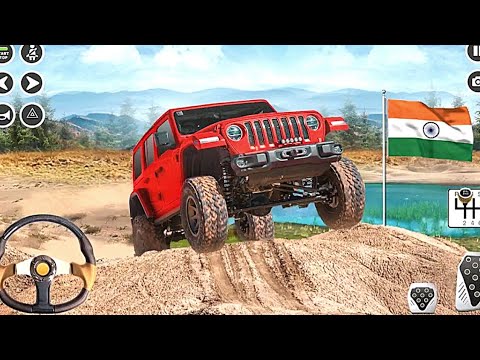 Offroad Jeep Thar Driving Simulator || Luxury SUV 4x4 Driver || Android GamePlay