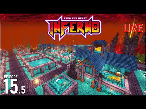 Minecraft FTB Inferno LIVE - Ep15.5: Fall Cleaning