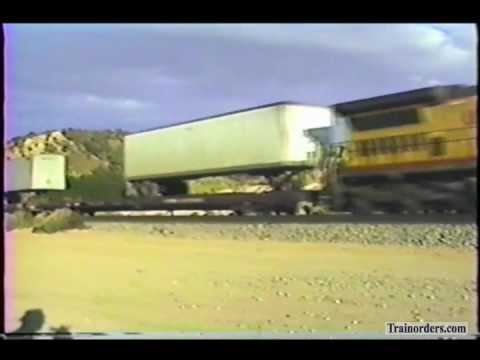 Classic Railroad Series 545 - UP and Santa Fe on Cajon Pass September 28, 1991