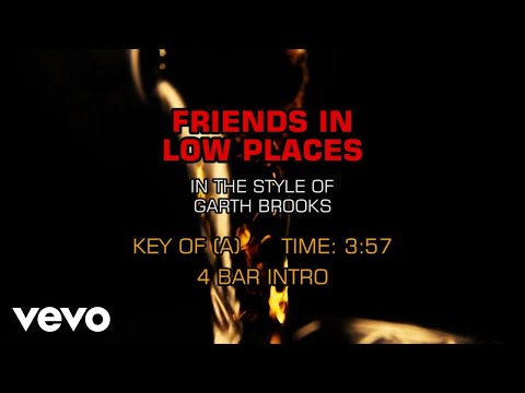 Garth Brooks - Friends In Low Places (Karaoke)