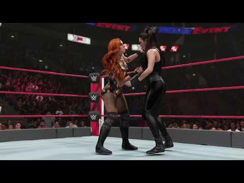 WWE 2K19 Stephanie McMahon vs. Becky Lynch