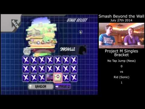 SBtW - No Tap Jump (Ike, Ness) vs Rid (Sonic) | PM Singles Bracket