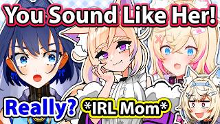 Mococo Noticed Kronii Sound Like Her IRL Mom 【Hololive】