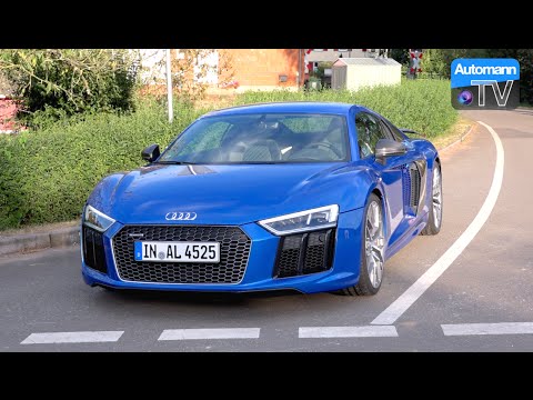 2017 Audi R8 V10 PLUS (610hp) - DRIVE & SOUND (60FPS)