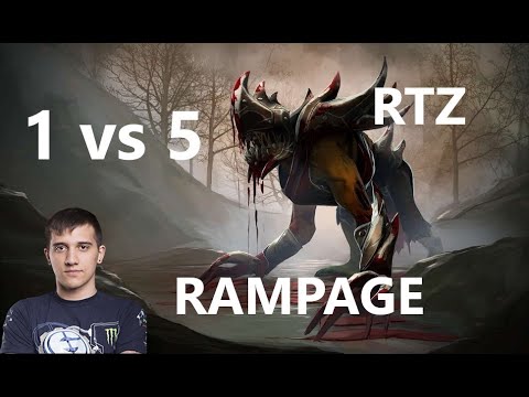 EG.Arteezy - Dying Lifestealer 1 vs 5 - Epic Dota 2 moment - EG vs VG - TI9 #shorts