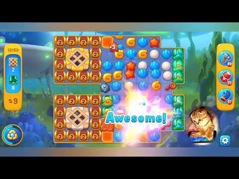 Fishdom 2022, no Boosters,  10160  level  -  прохождение без бустеров,  10160  уровень.