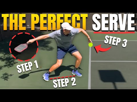 7 EASY Steps to a Powerful & Consistent Pickleball Serve