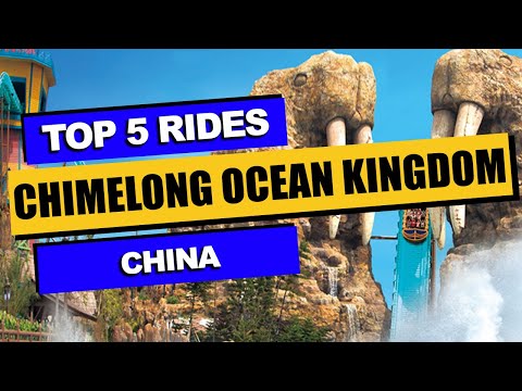 Top 5 BEST Rides at Chimelong Ocean Kingdom (2023) | Zhuhai, China