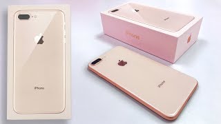Gold iPhone 8 Plus Unboxing & First Impression