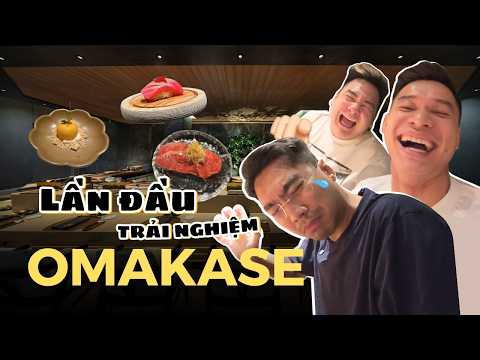 |MINI VLOG| Lần đầu trải nghiệm OMAKASE với bạn Độ và bạn Hiếu tại TP.HCM