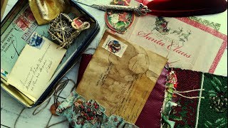 Nana's Christmas Scrapbook Junk Journal by Luna Rozu for The Graphics Fairy