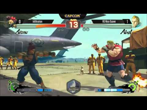 USF4 / CEO 2014   Infiltration Akuma vs Rico Suave Abel