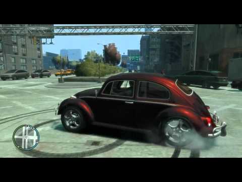 Gta 4 Volkswagen Old Beetle(fusca) car mod