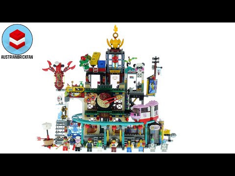 Vidéo LEGO Monkie Kid 80036 : La ville des lanternes