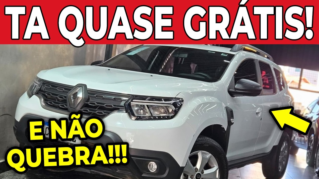 🚨🔥 4 RENAULT BARATOS QUE QUASE NÃO DÃO PROBLEMA! COMPRA SEM MEDO!