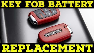 HOW TO Replace Battery in Key Fob for Dodge Charger, Challenger and Chrysler 300 2011-2018 Models...